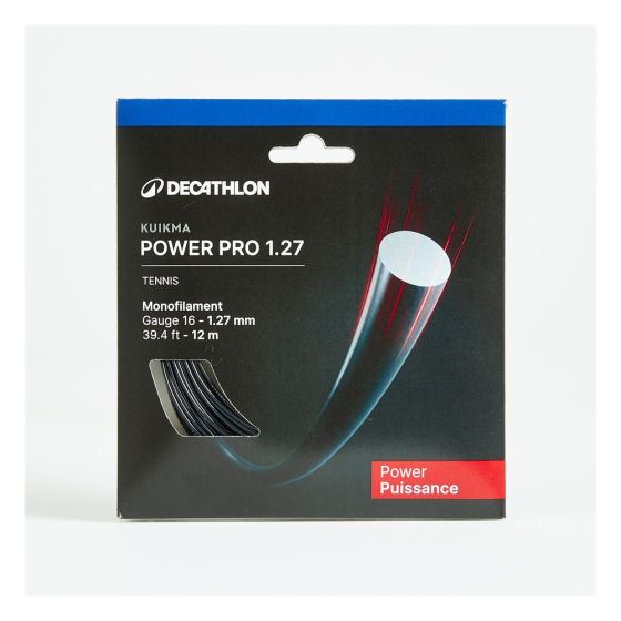 TA 990 Power 1.27 mm Monofilament Tennis Strings - Black